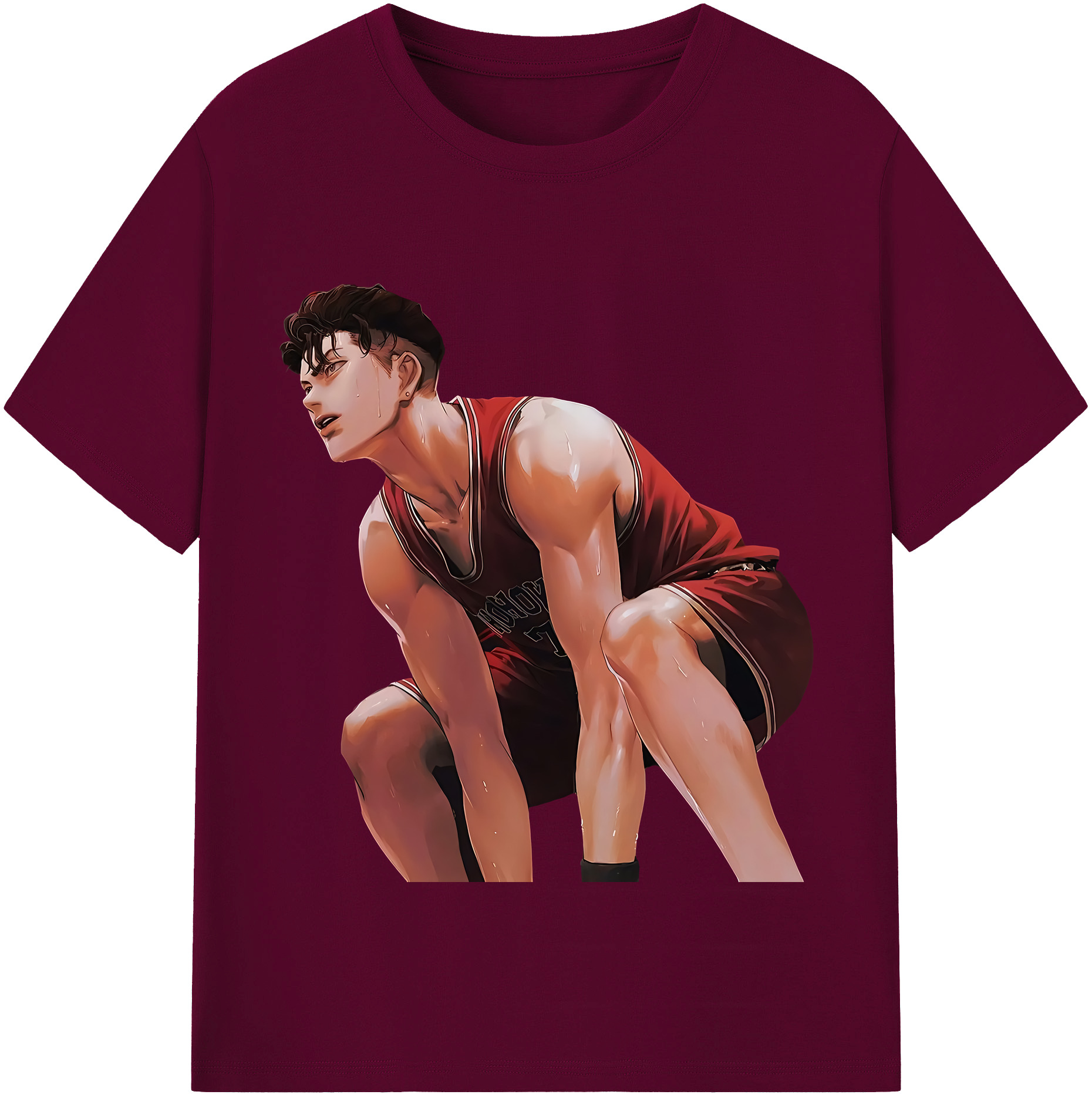 （画像用） SLAM DUNK／スラムダンク レディースカジュアルプリントTシャツ（綿100％）